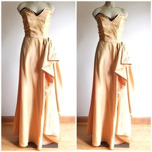 Gorgeous VTG 1940s Strapless Gown